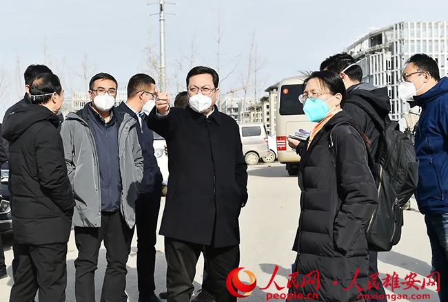 張國華調(diào)研重點項目建設。劉向陽攝