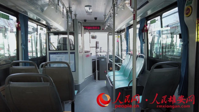602路公交車內景。栗業攝